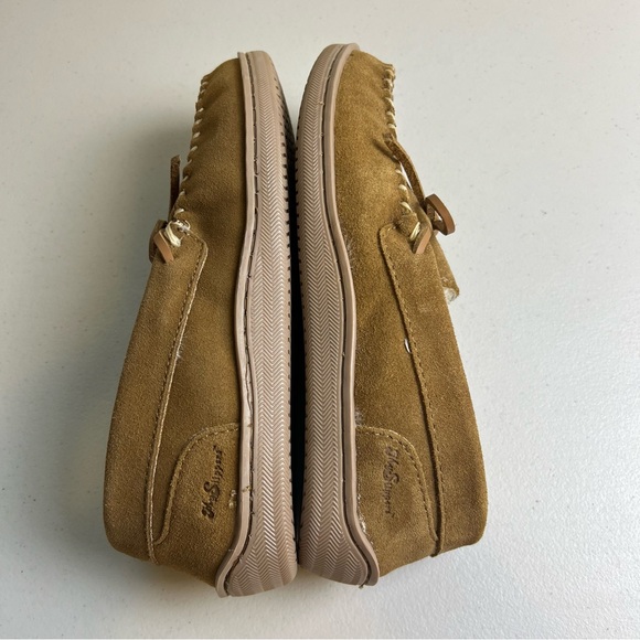 My Slipper NWOB Brown Leather Size Womens 7 - Picture 6 of 11